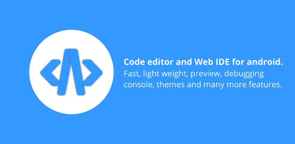 Cover Image of Acode - Powerful Code Editor v1.10.3 APK (Full Version)