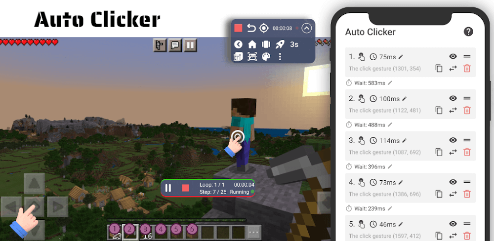 Cover Image of Auto Clicker v2.8.5 MOD APK (VIP Unlocked)