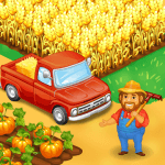 Cover Image of Farm Town v4.25 MOD APK (Unlimited Money, Gems)