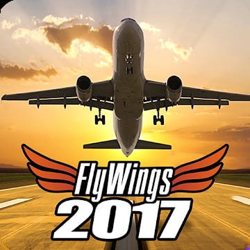 Cover Image of Flight Simulator 2017 FlyWings v6.2.2 MOD APK + OBB (Unlocked All) Download
