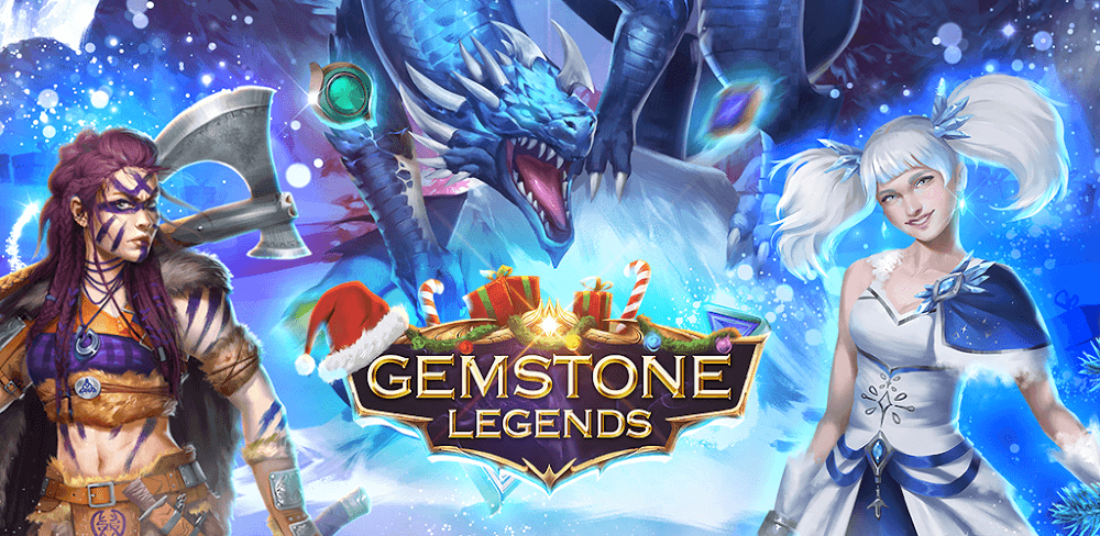 Cover Image of Gemstone Legends v0.52.795 MOD APK (One Hit, God Mode)