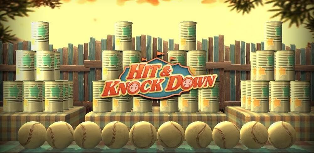 Cover Image of Hit & Knock Down v1.4.6 MOD APK (Unlimited Ball)