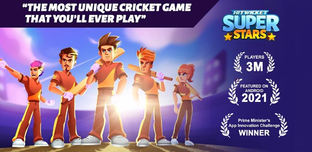 Cover Image of Hitwicket Superstars v8.7.0 MOD APK (Menu, Unlimited Energy, Easy Win)