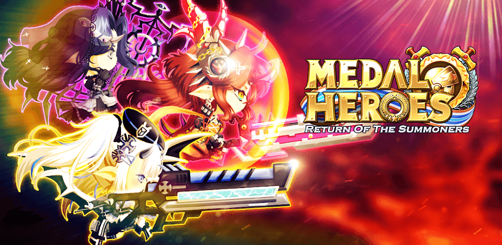 Cover Image of Medal Heroes v3.6.1 MOD APK (Damage, Defense Multipliers)