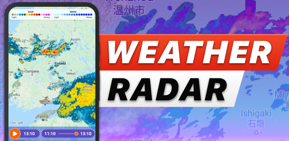 Cover Image of RAIN RADAR v2.7 MOD APK (Premium Unlocked)