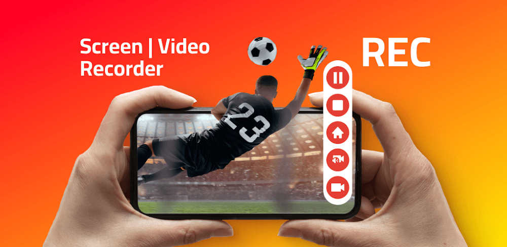 Cover Image of REC - Screen Recorder v4.6.5.1 MOD APK (Premium Unlocked)