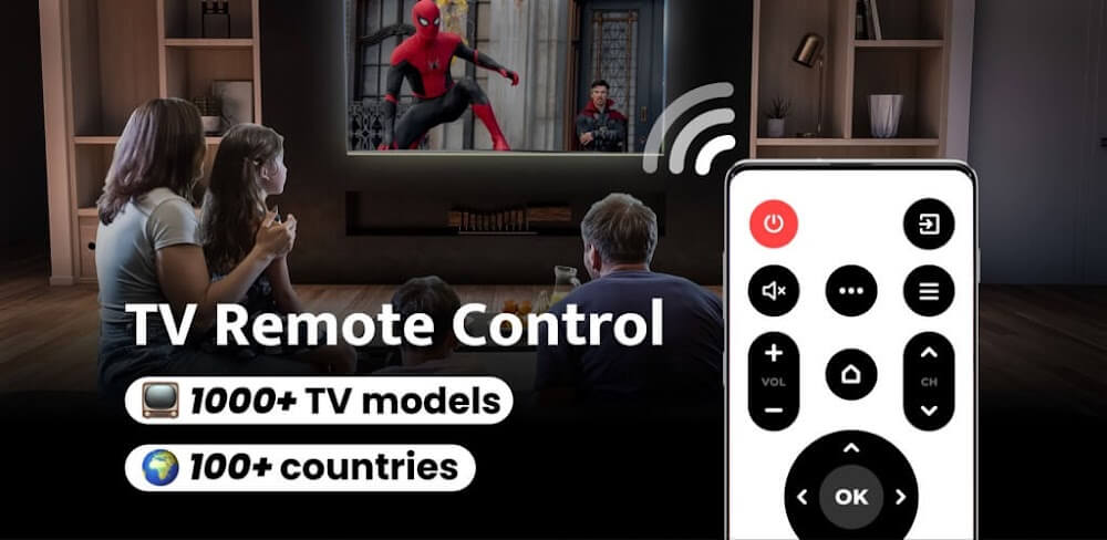 Cover Image of Remote Control for TV v1.0.57 MOD APK (Premium Unlocked)