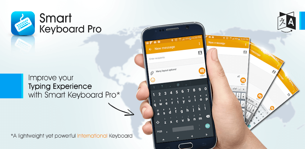 Cover Image of Smart Keyboard Pro v4.25.4 APK (PAID/Patched)