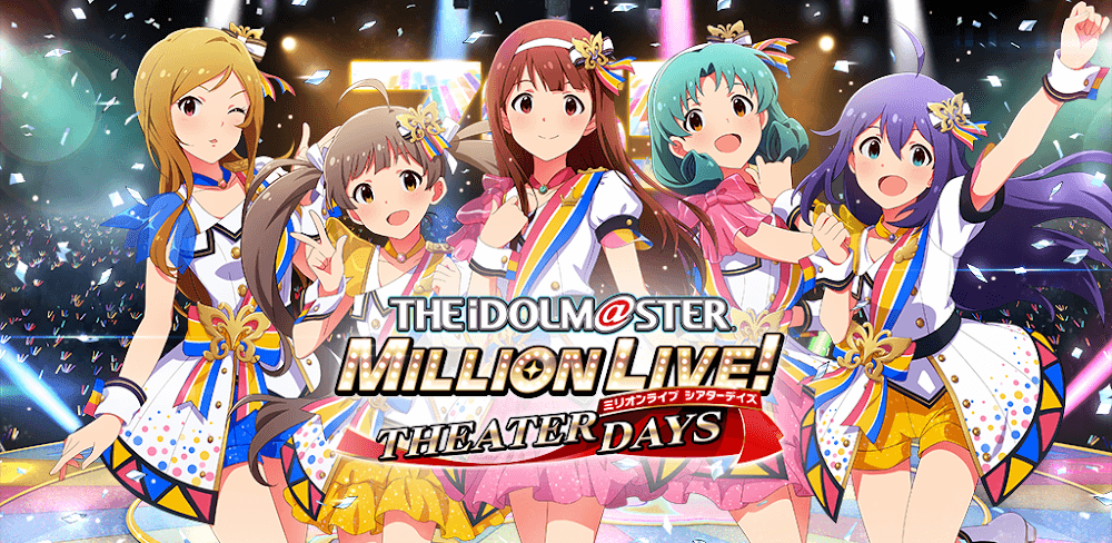 Cover Image of THE iDOLM@STER Million Live! Theater Days v7.0.100 MOD APK (God Mode, Auto Dance)